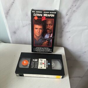 1989 LETHAL WEAPON 2 MOVIE VHS TAPE
